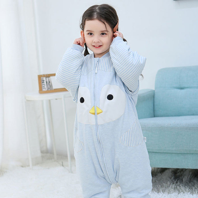 Anti-kick Quilt For Baby Sleeping Bag With Split Legs