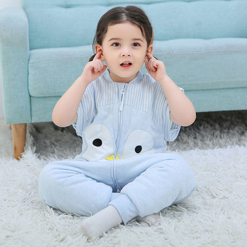 Anti-kick Quilt For Baby Sleeping Bag With Split Legs