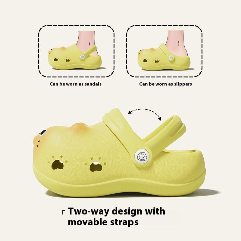 Children's Closed Toe Home Outdoor Slippers - Wobakids