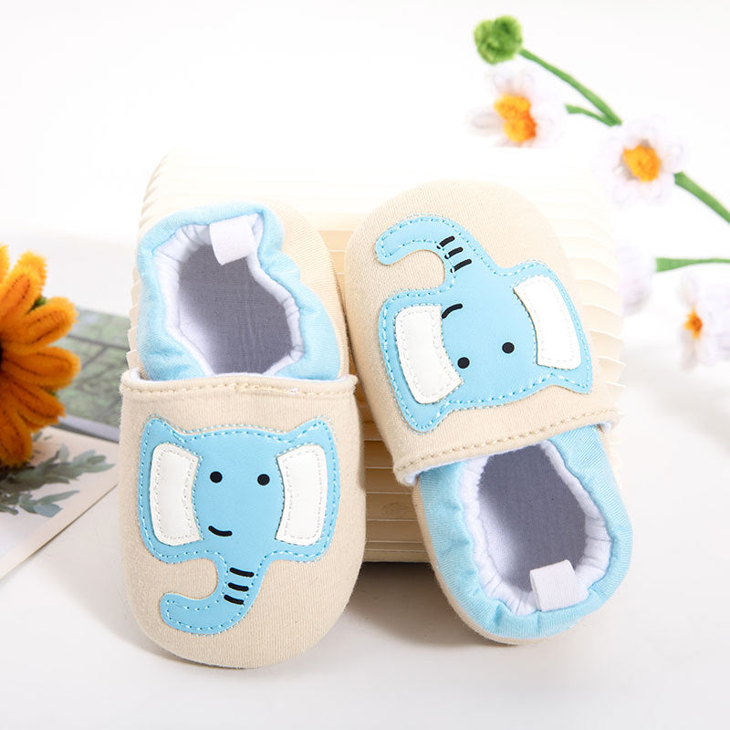Baby Soft Bottom Toddler Shoes 0-1-2 Years Old Boys And Girls Fashion Home Non-slip