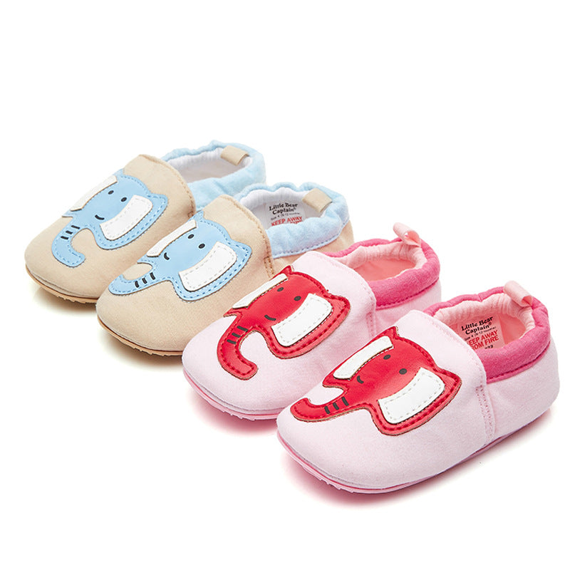 Baby Soft Bottom Toddler Shoes 0-1-2 Years Old Boys And Girls Fashion Home Non-slip