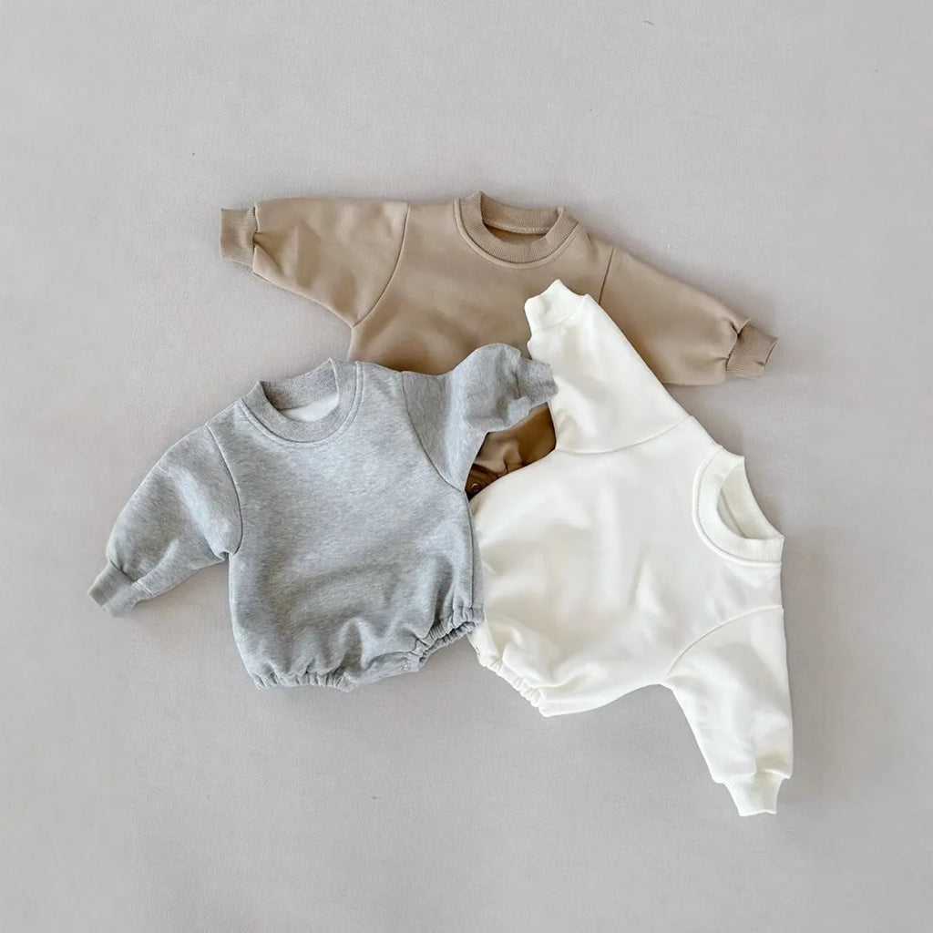 Cotton Hoodie Onesie for Babies