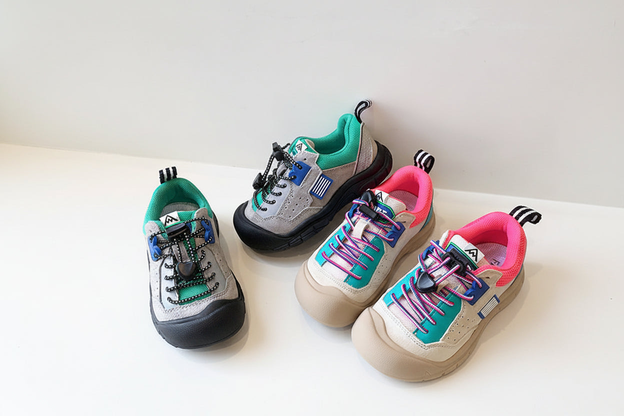 Children's Slip-on Ugly And Cute Mountaineering Sneaker - Wobakids